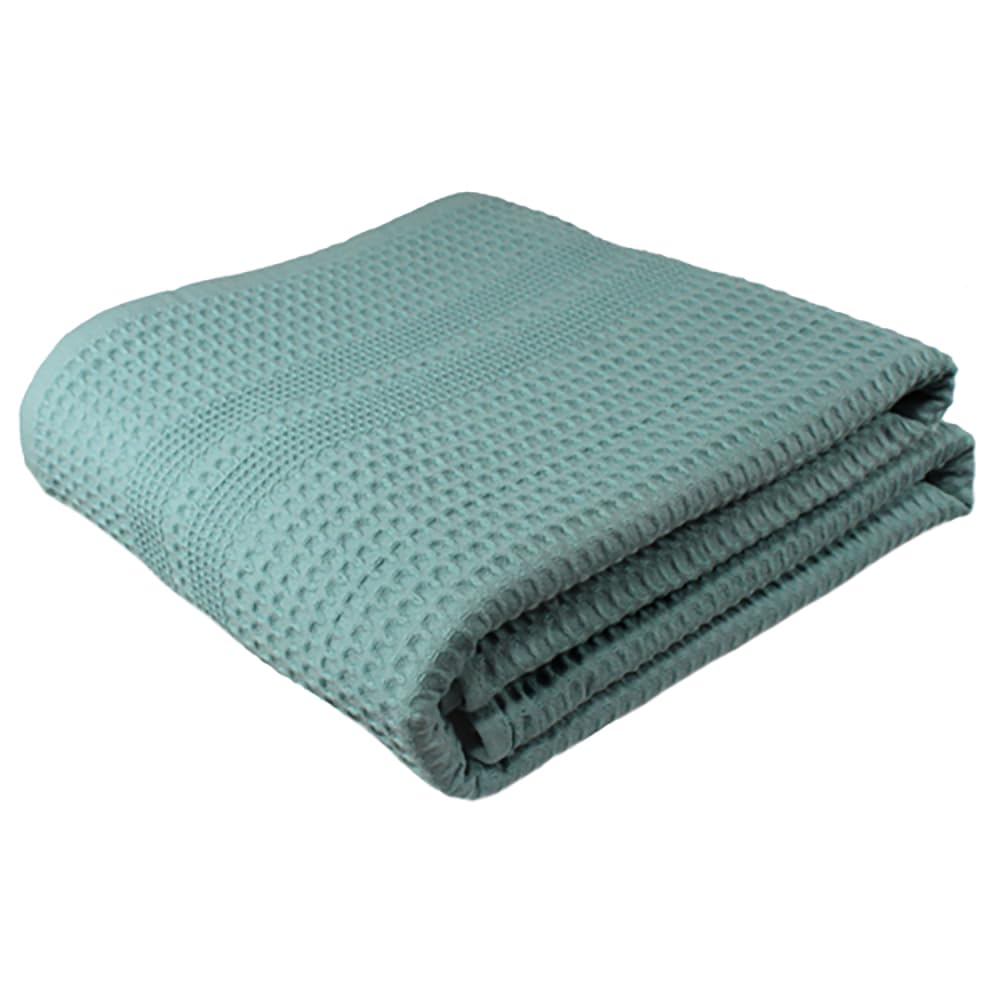 GILDEN TREE Waffle Towels for Bathroom, 100% Cotton Quick Dry Towel, Waffle Bath Towels Large, Absorbent Lightweight Travel Towel, Bath Towels Set of 2, Classic Style (Cream)