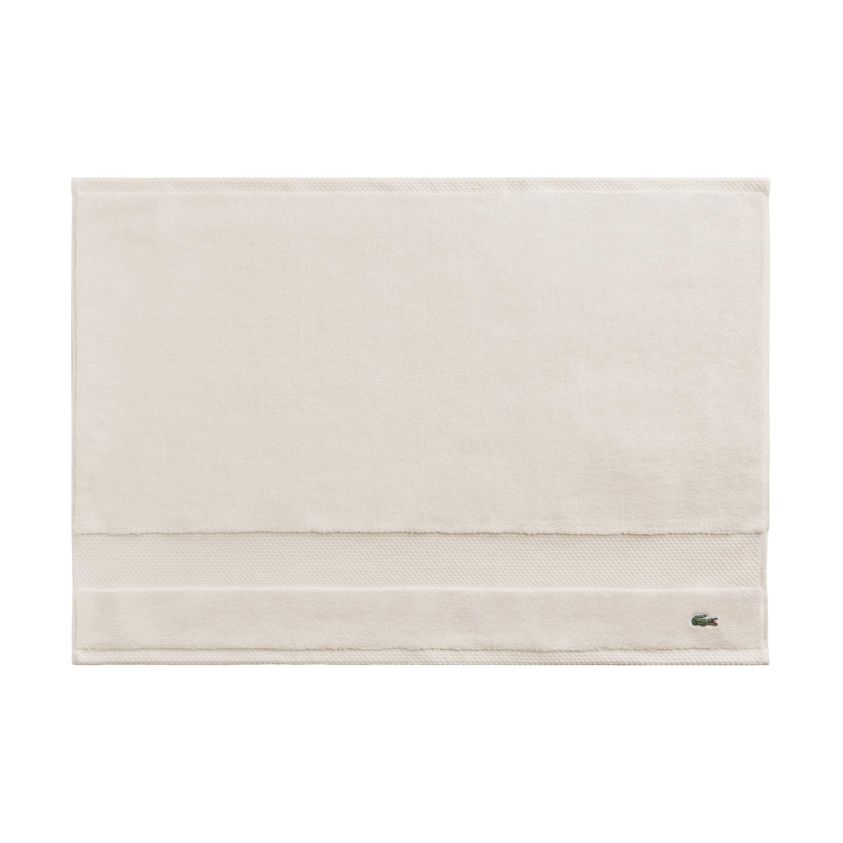 Lacoste Heritage 100% Supima Cotton Bath Towel 30" x 54", Aloe
