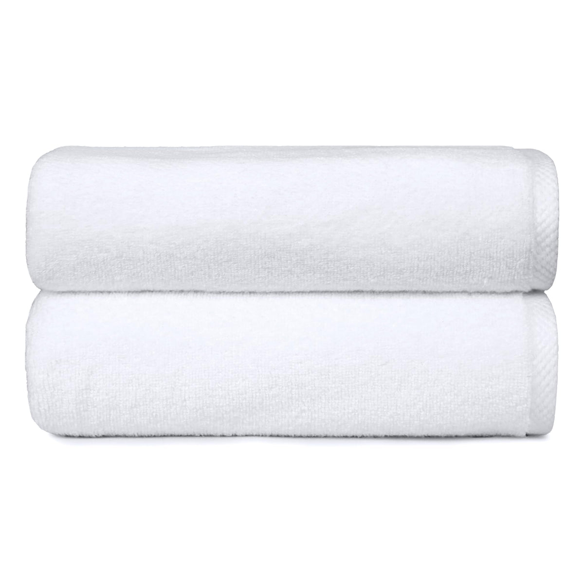 Amazon Basics 2-Piece Quick-Dry Oversize Bath Towel, 100% Cotton, 54" x 30", Lake Blue