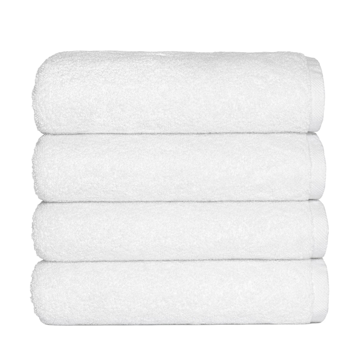 Soleil Fine Goods Luxurious 800 GSM 100% Cotton Bath Towel Set (4-Pack, 27x54) - Heavyweight & Ultra Absorbent, Plush Softness for Bathroom | Hotel & Spa Quality Luxury Towels- Blue Grey