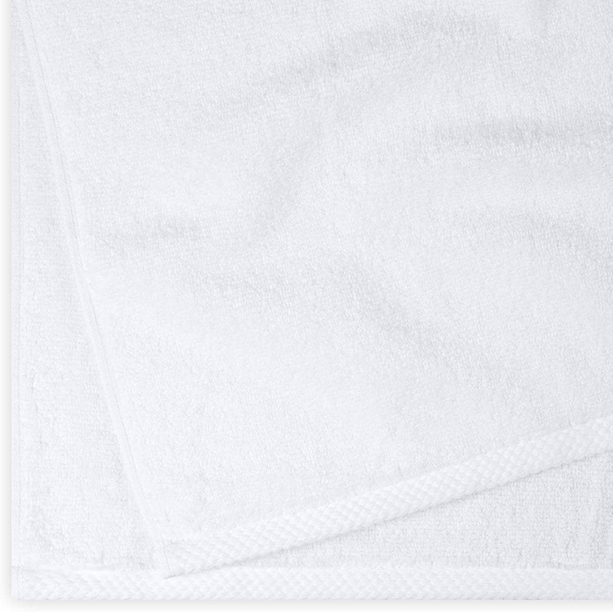 Amazon Basics 2-Piece Quick-Dry Oversize Bath Towel, 100% Cotton, 62" x 30", White