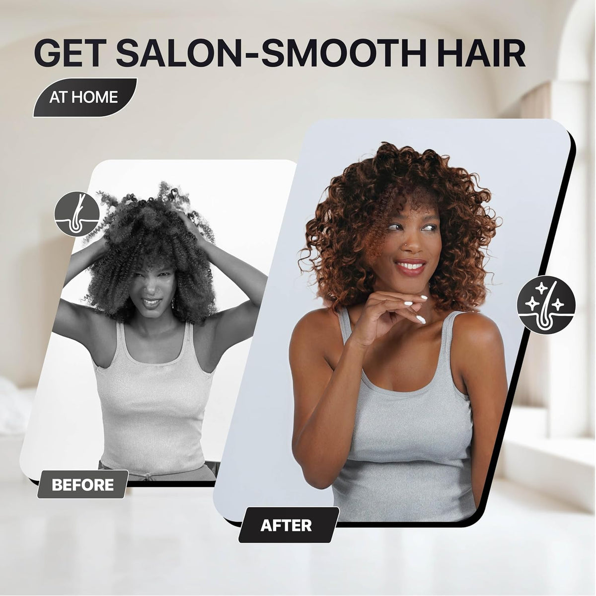 Hooded Hair Dryer Attachment w/A Headband Integrated That Reduces Heat Around Ears & Neck - Hair Dryer Hooded Diffuser Cap for Curly, Speeds Up Drying Time, Deep Conditioning At Home - Portable, Large