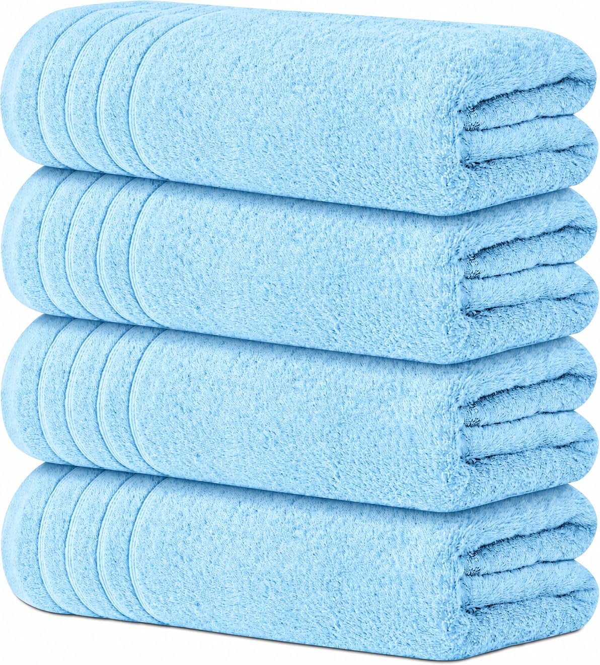 Avalon Towels Bath Towels Set of 4, Size 30 x 60 Inches