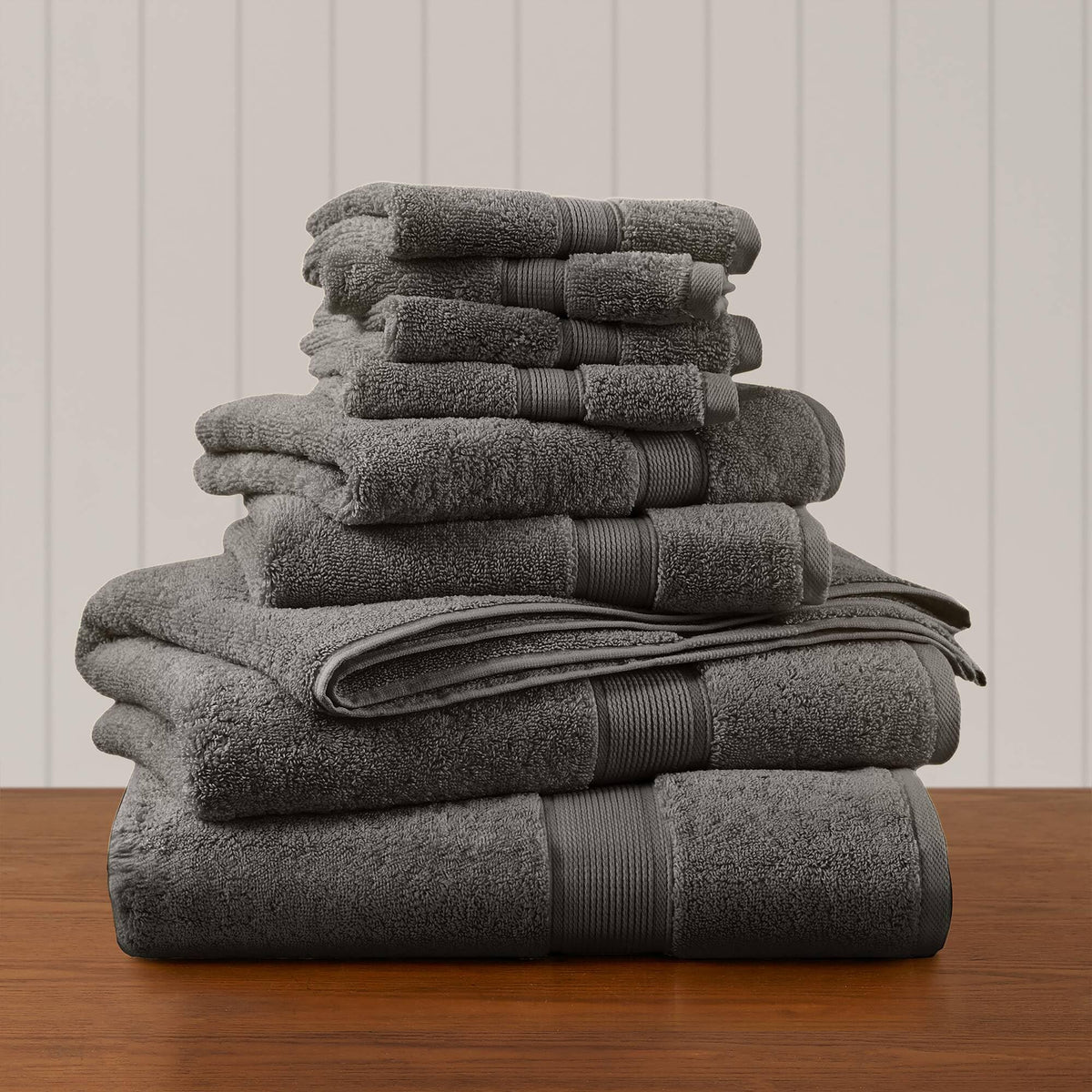 Madison Park Cotton Bath Sheet 2 Piece Oversized, 800GSM, 34" x 68" White