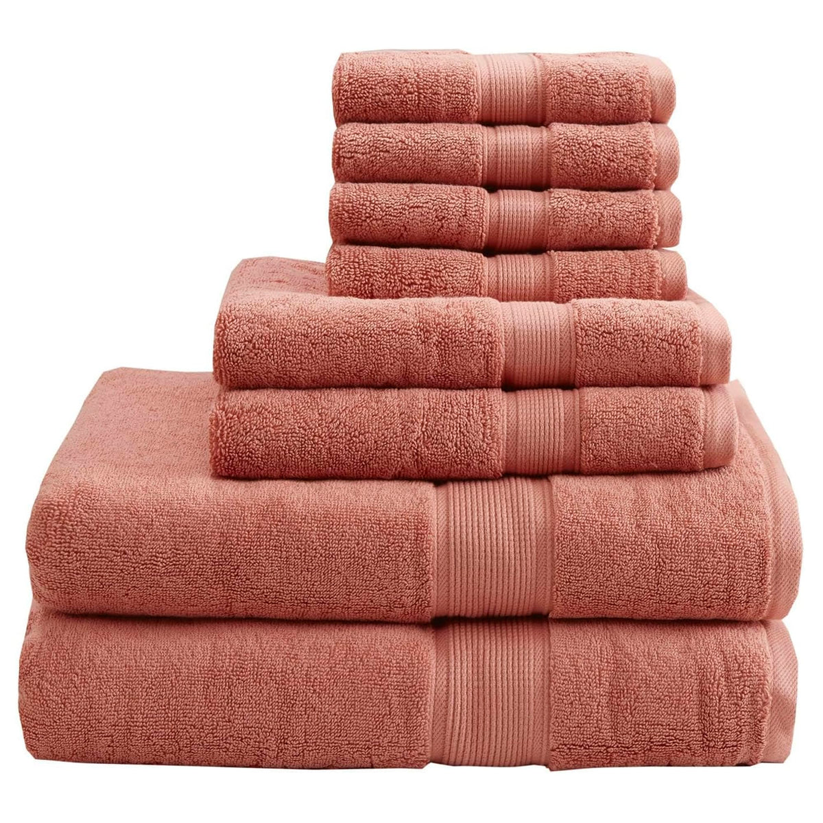 Madison Park Cotton Bath Sheet 2 Piece Oversized, 800GSM, 34" x 68" White