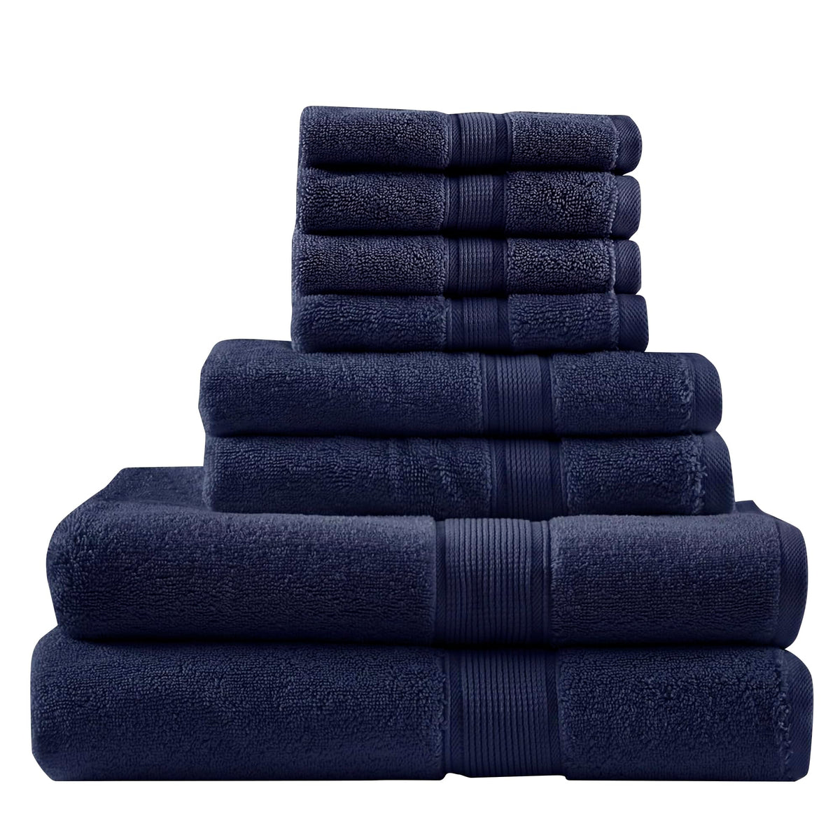 Madison Park Cotton Bath Sheet 2 Piece Oversized, 800GSM, 34" x 68" White
