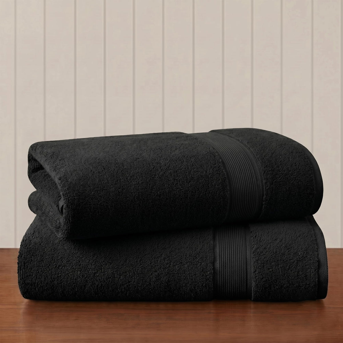 Madison Park Cotton Bath Sheet 2 Piece Oversized, 800GSM, 34" x 68" White