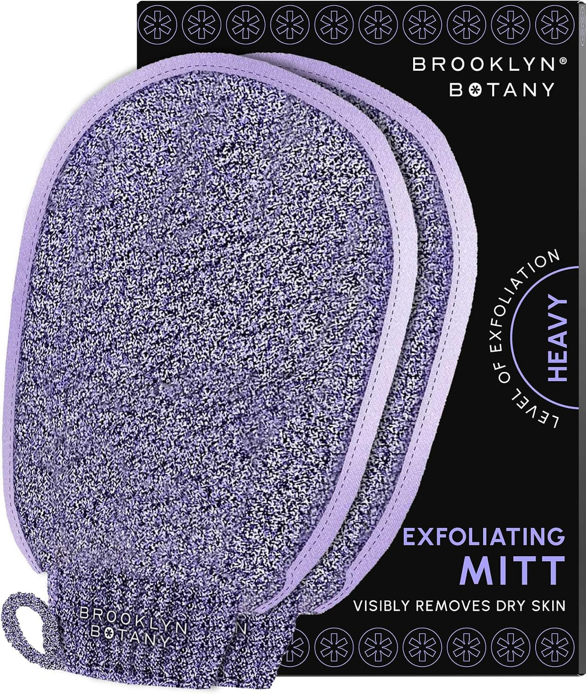 Brooklyn Botany Exfoliating Mitts - 2 Mitts