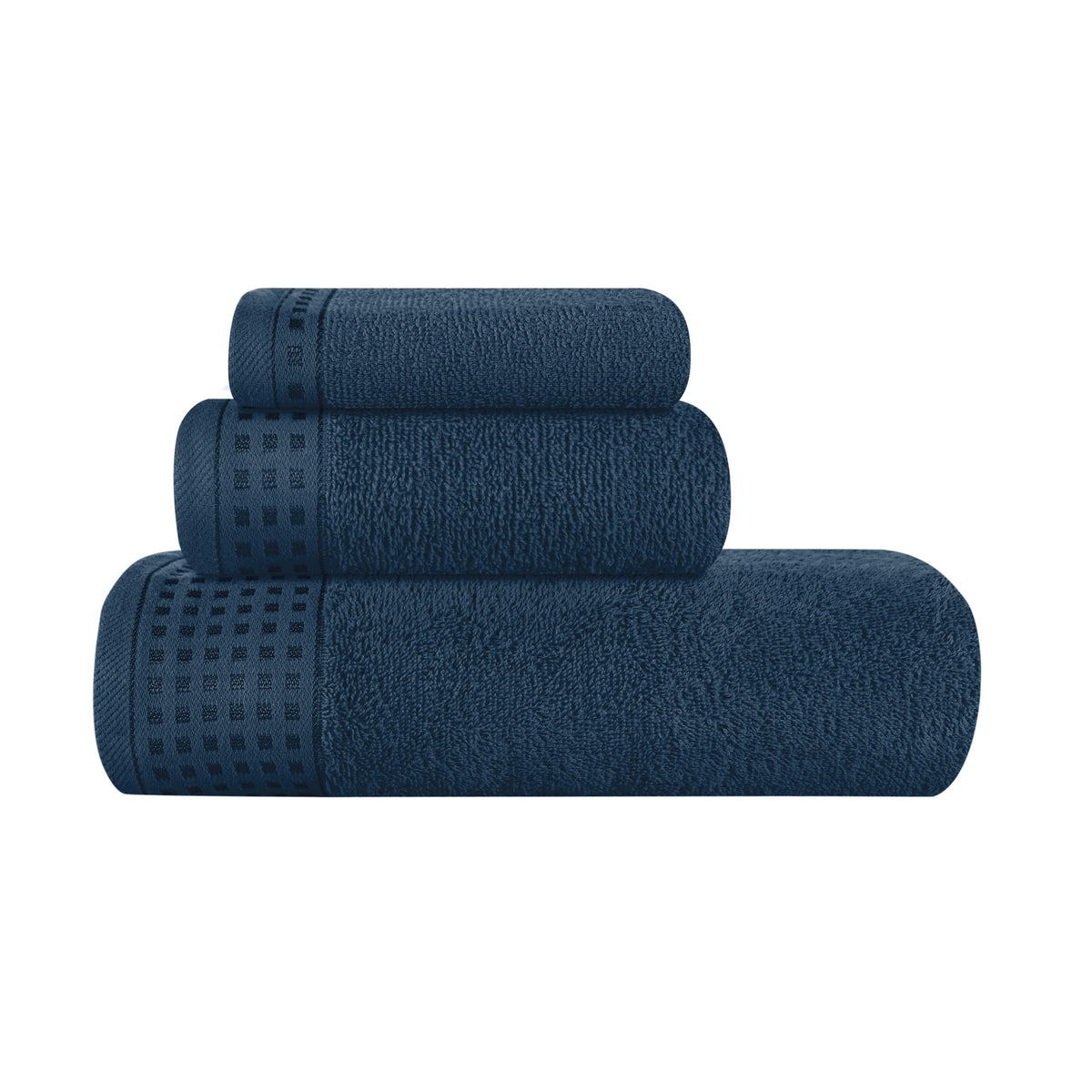 GLAMBURG 100% Cotton 2 Pack Oversized Bath Towel Set 28x55 Inches, Ultra Soft Highly Absorbant Compact Quickdry & Lightweight Large Bath Towels, Ideal for Gym Travel Camp Pool - Purple