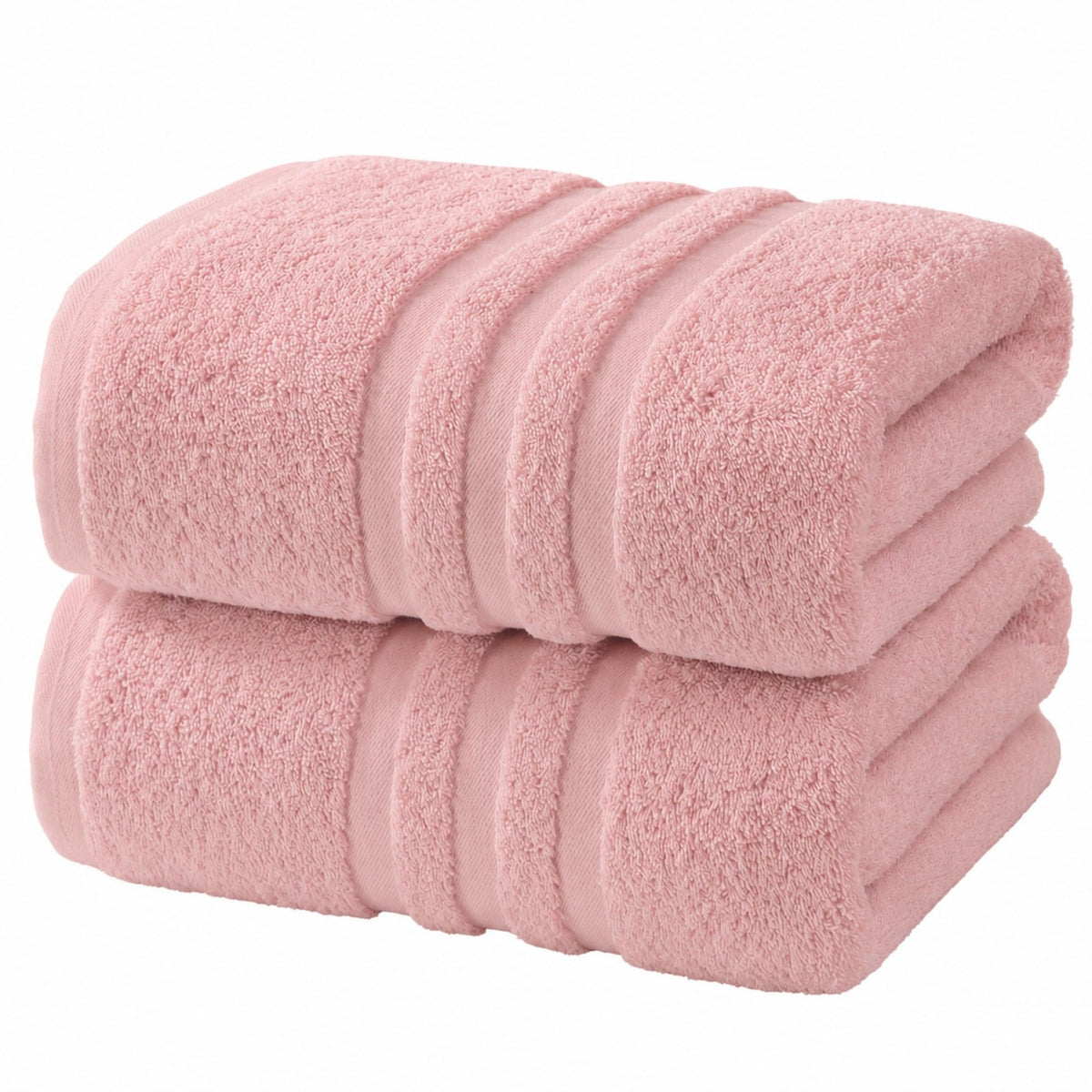 Velqora Large 100% Cotton Bath Towels 2 Pack, 30x60 in, Blue