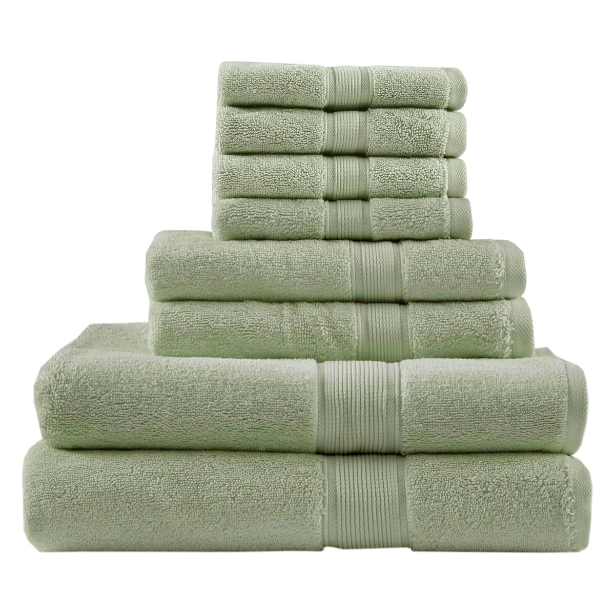Madison Park Cotton Bath Sheet 2 Piece Oversized, 800GSM, 34" x 68" White