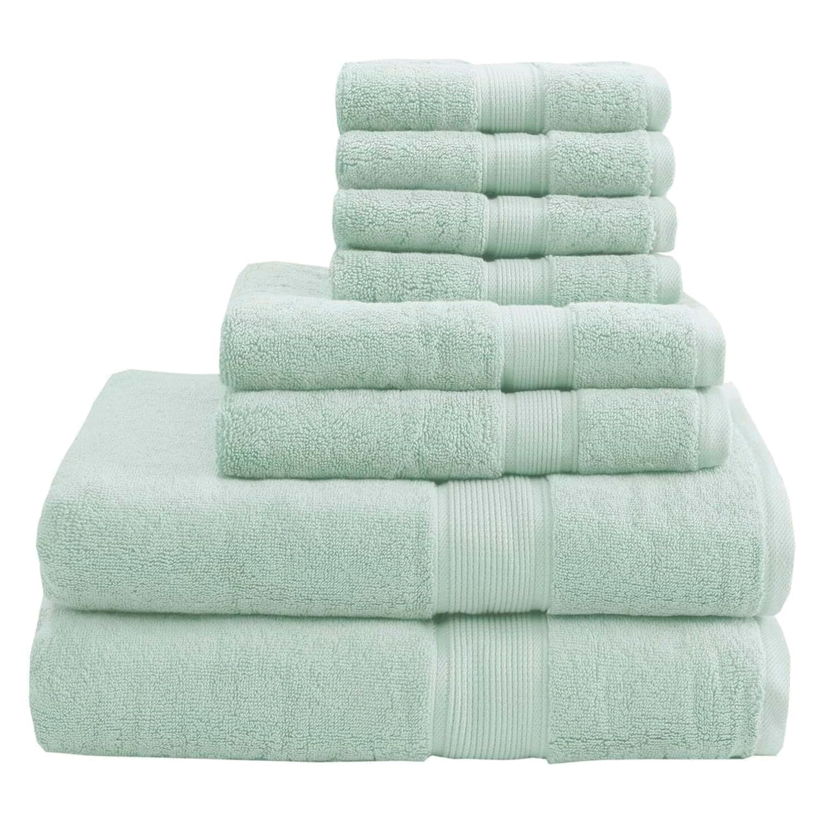 Madison Park Cotton Bath Sheet 2 Piece Oversized, 800GSM, 34" x 68" White