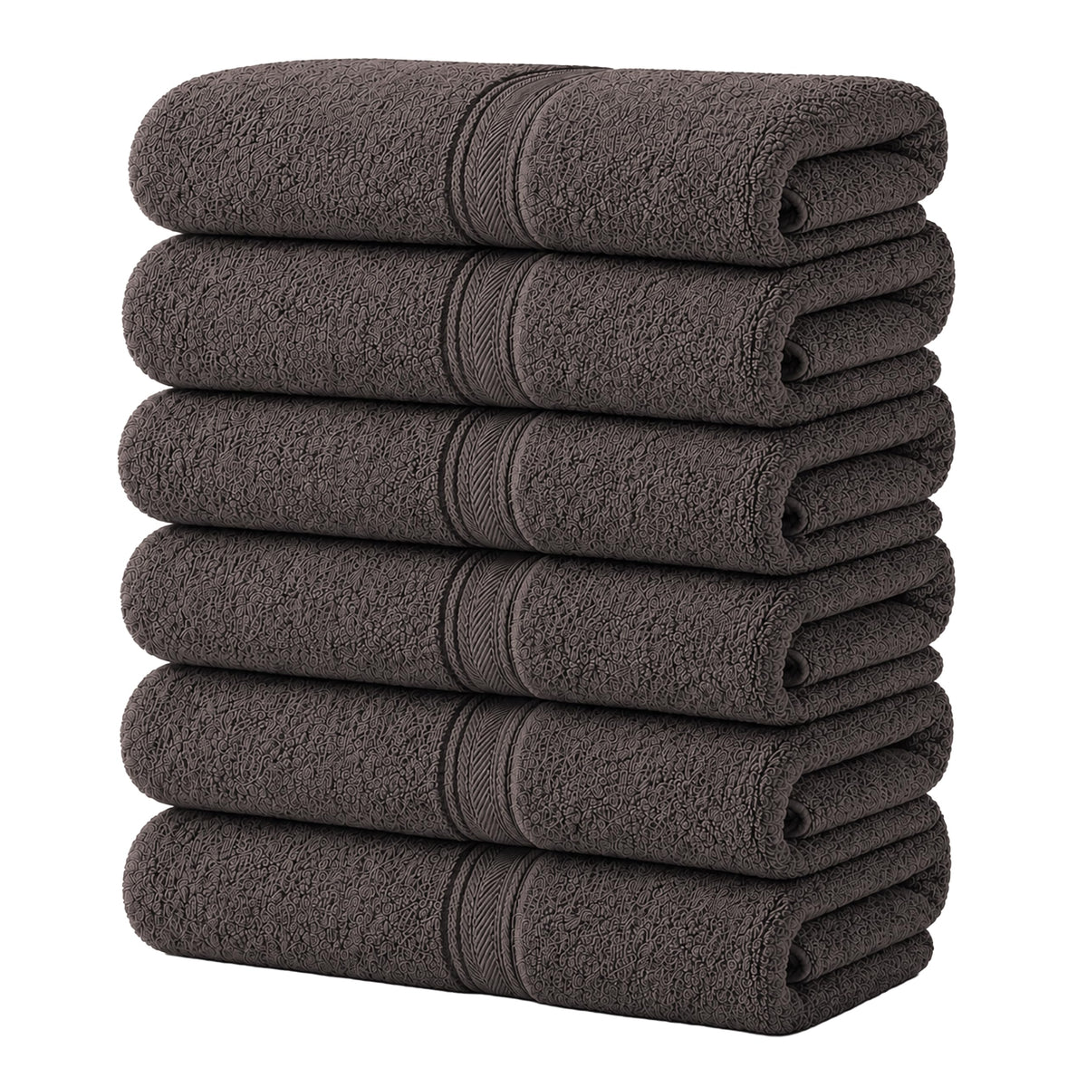12 Pack White 100% Cotton Bath Towels, 20x40 Inches, Lightweight, Quick Drying, Commercial Grade, Gym, Salon, Spa & Hair