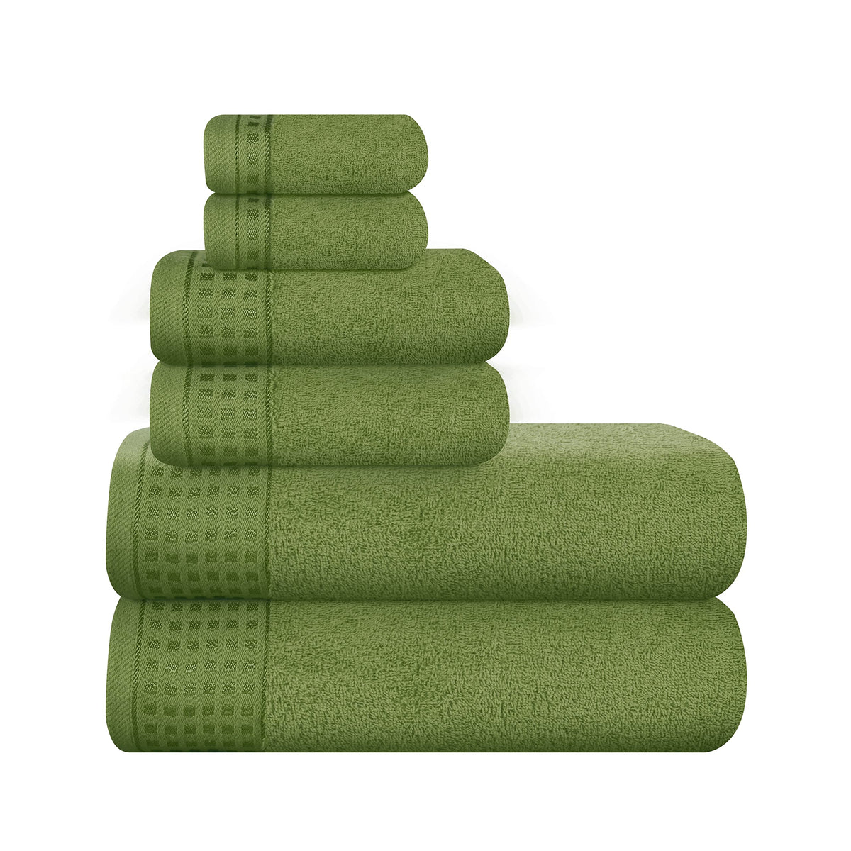 GLAMBURG 100% Cotton 2 Pack Oversized Bath Towel Set 28x55 Inches, Ultra Soft Highly Absorbant Compact Quickdry & Lightweight Large Bath Towels, Ideal for Gym Travel Camp Pool - Purple