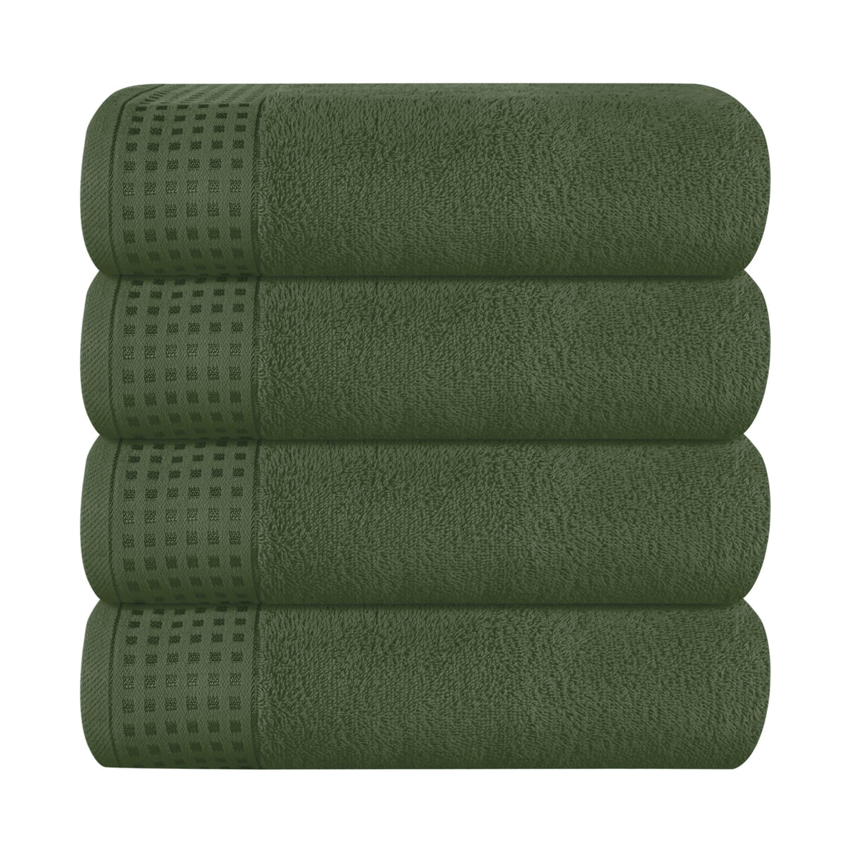 GLAMBURG 100% Cotton 2 Pack Oversized Bath Towel Set 28x55 Inches, Ultra Soft Highly Absorbant Compact Quickdry & Lightweight Large Bath Towels, Ideal for Gym Travel Camp Pool - Purple