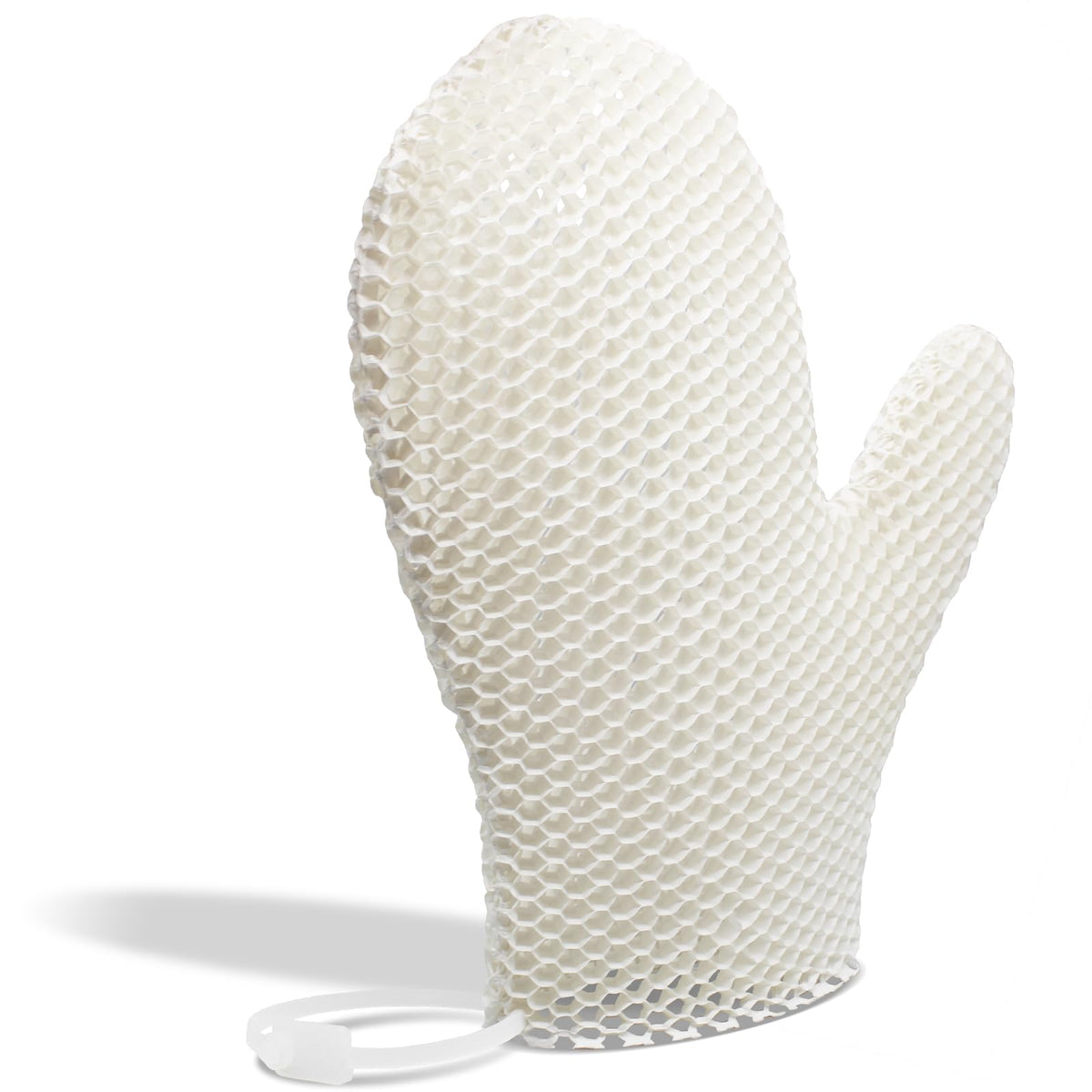 Bath Mitt - Exfoliating Glove, Honeycomb Body Scrubber,Massage Body Scrub Gloves for Home Spa,Mitt Sponges for Cleaning Body,Deep and Gentle,Fast foaming (Blue(Softer,Small Size))