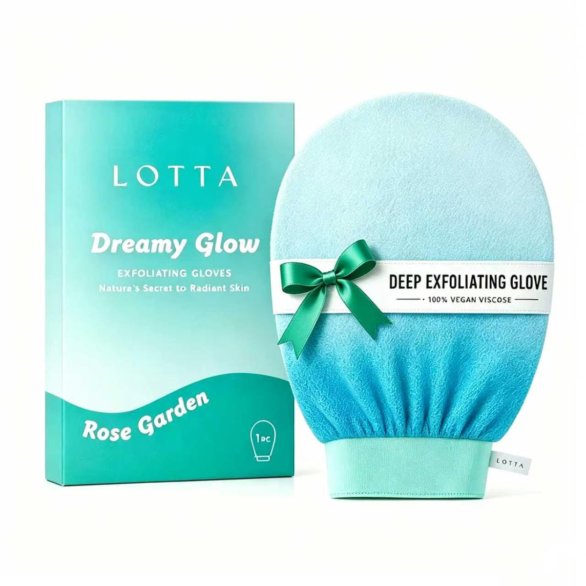 LOTTA Exfoliating Glove Dead Skin Removal Body Scrub Mitt Korean Washcloth