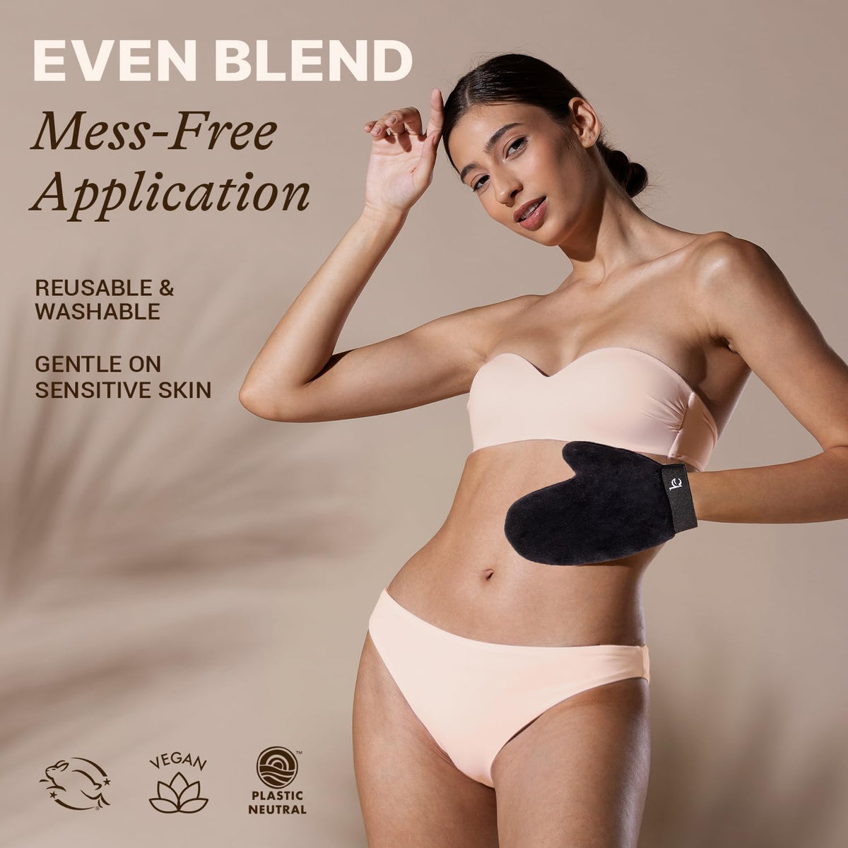 Self Tanning Mitt Applicator Set – 3-in-1 Velvet Mitts