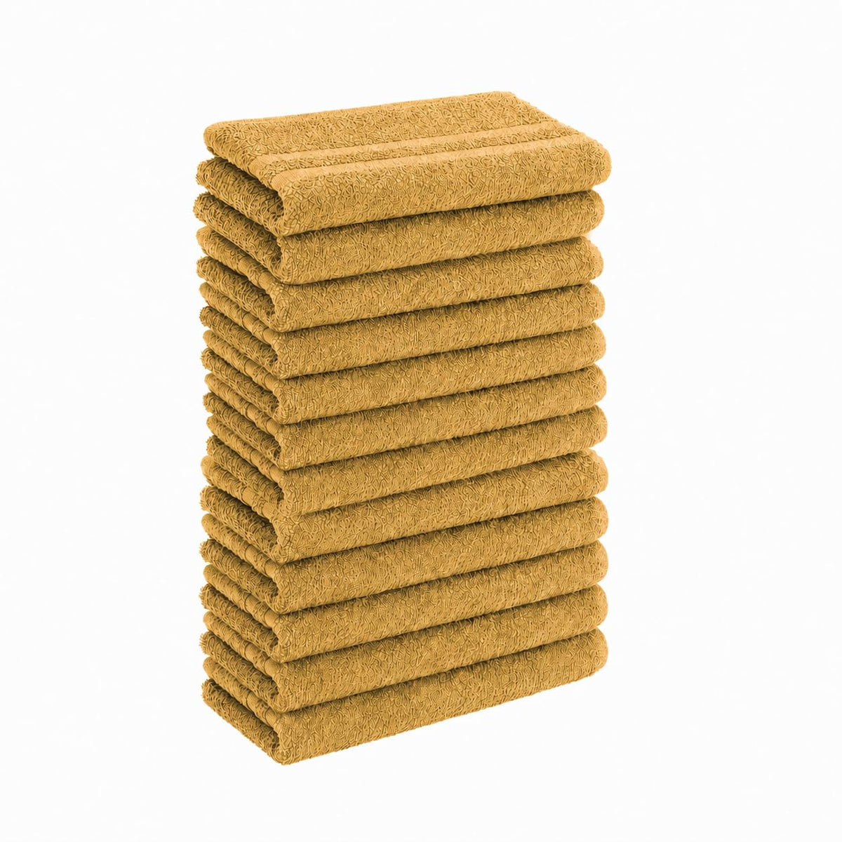 12 Pack White 100% Cotton Bath Towels, 20x40 Inches, Lightweight, Quick Drying, Commercial Grade, Gym, Salon, Spa & Hair