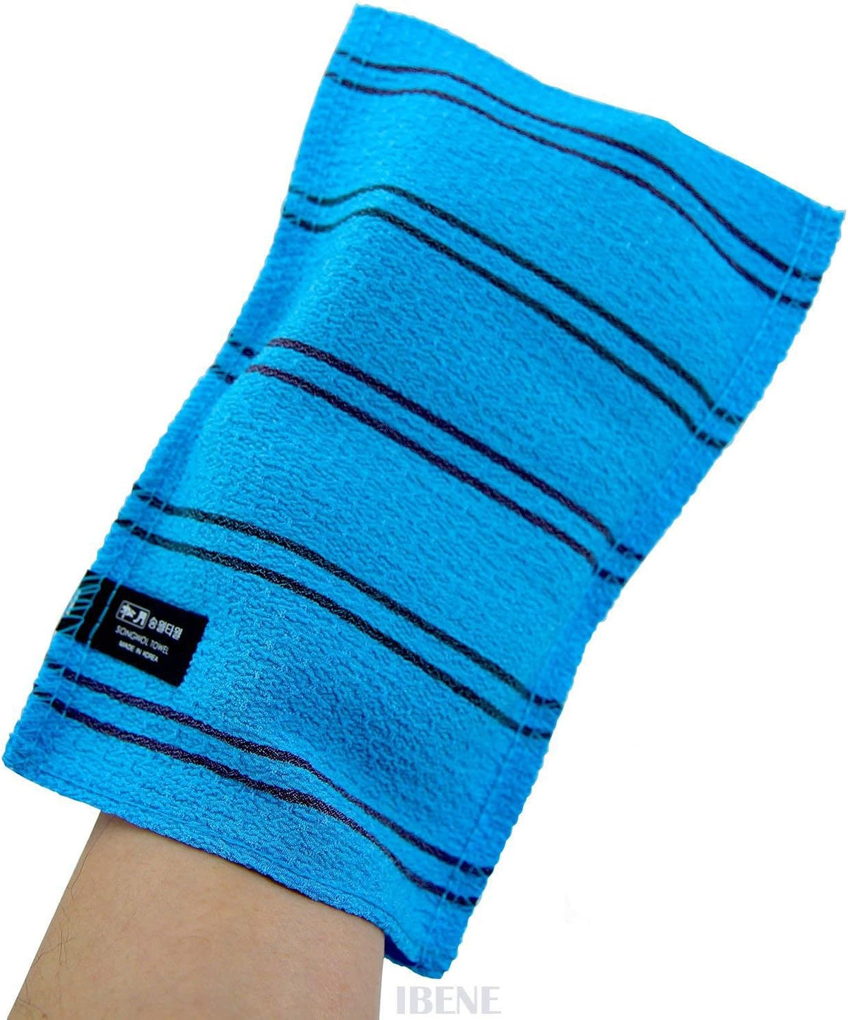 Songwol Towel (Hard) 9" - Korean Beauty Skin Exfoliating Bath Scrub Gloves.(4pcs)