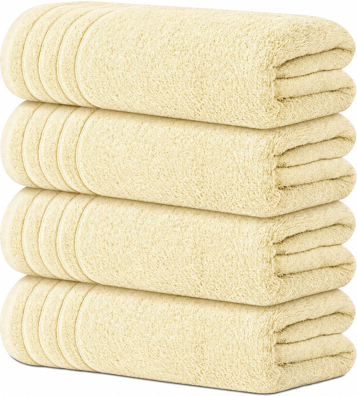 Avalon Towels Bath Towels Set of 4, Size 30 x 60 Inches