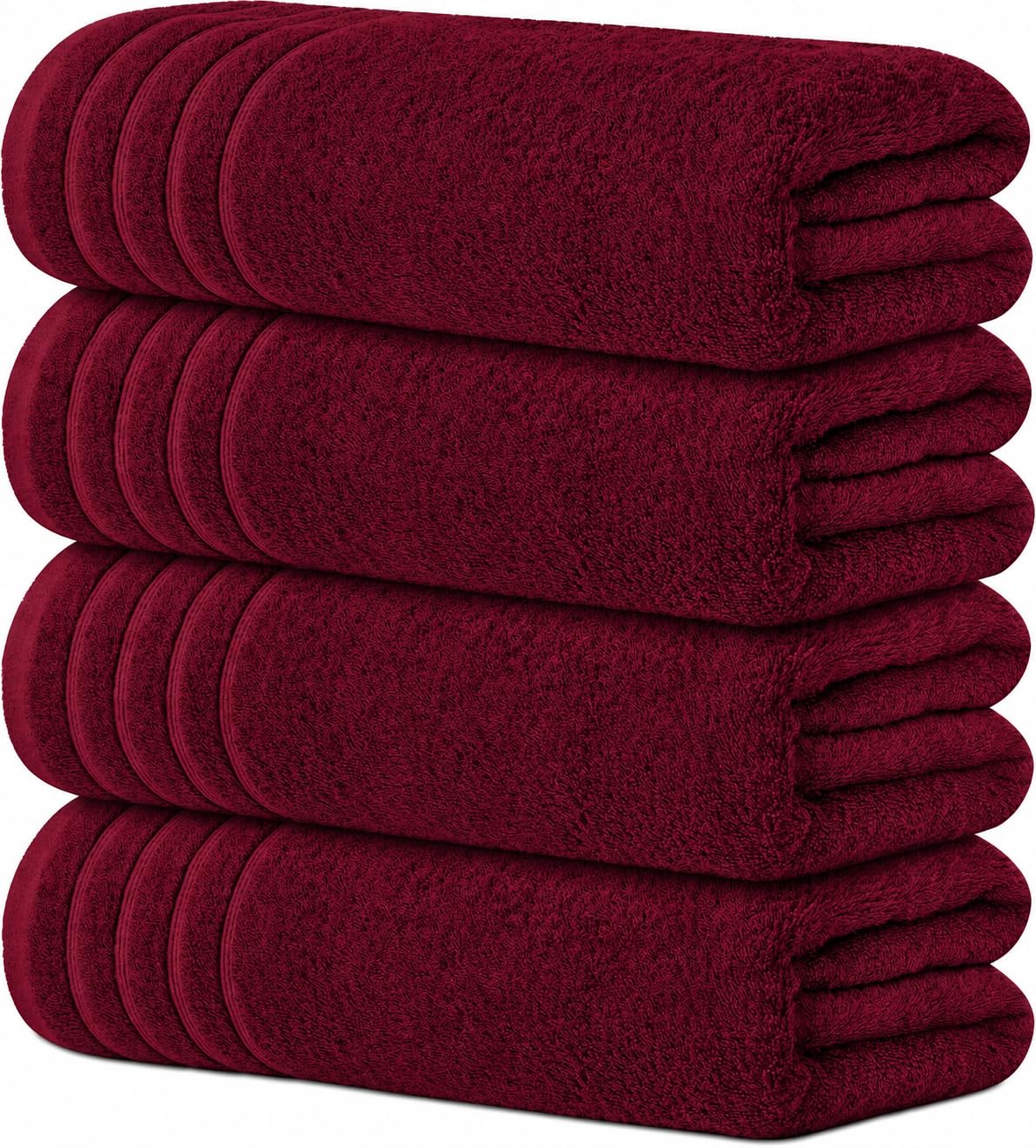 Avalon Towels Bath Towels Set of 4, Size 30 x 60 Inches