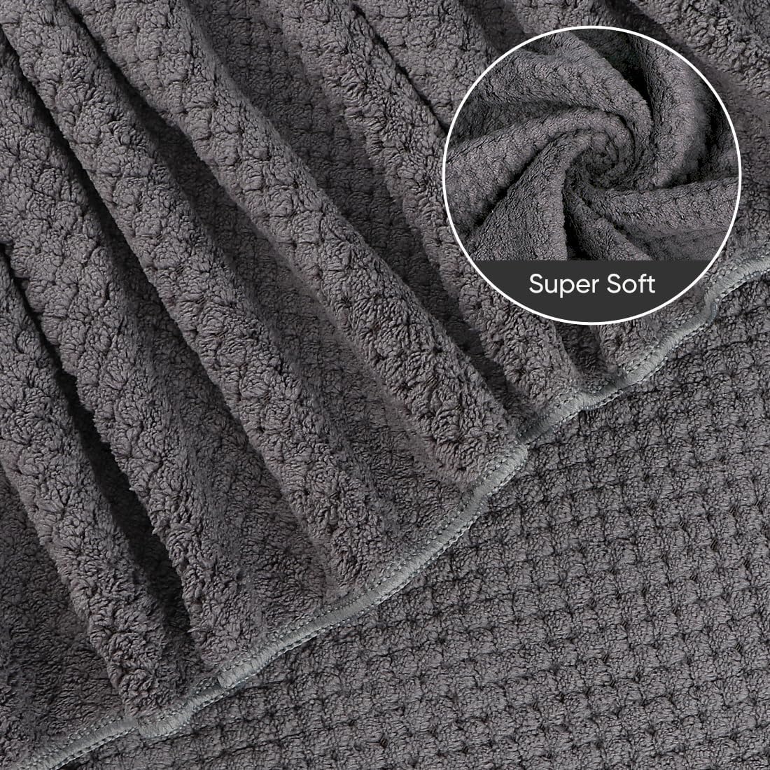 HOMEXCEL Bath Sheets 2PK, 35x70 in, Absorbent&Soft, Extra Large Bath Towel