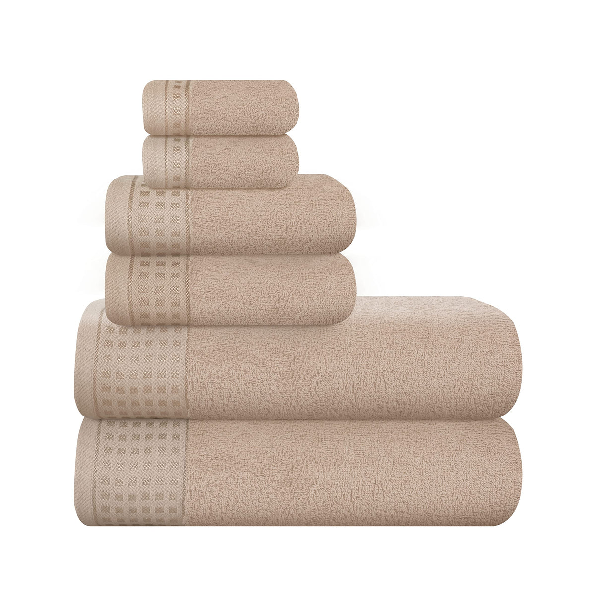 GLAMBURG 100% Cotton 2 Pack Oversized Bath Towel Set 28x55 Inches, Ultra Soft Highly Absorbant Compact Quickdry & Lightweight Large Bath Towels, Ideal for Gym Travel Camp Pool - Purple