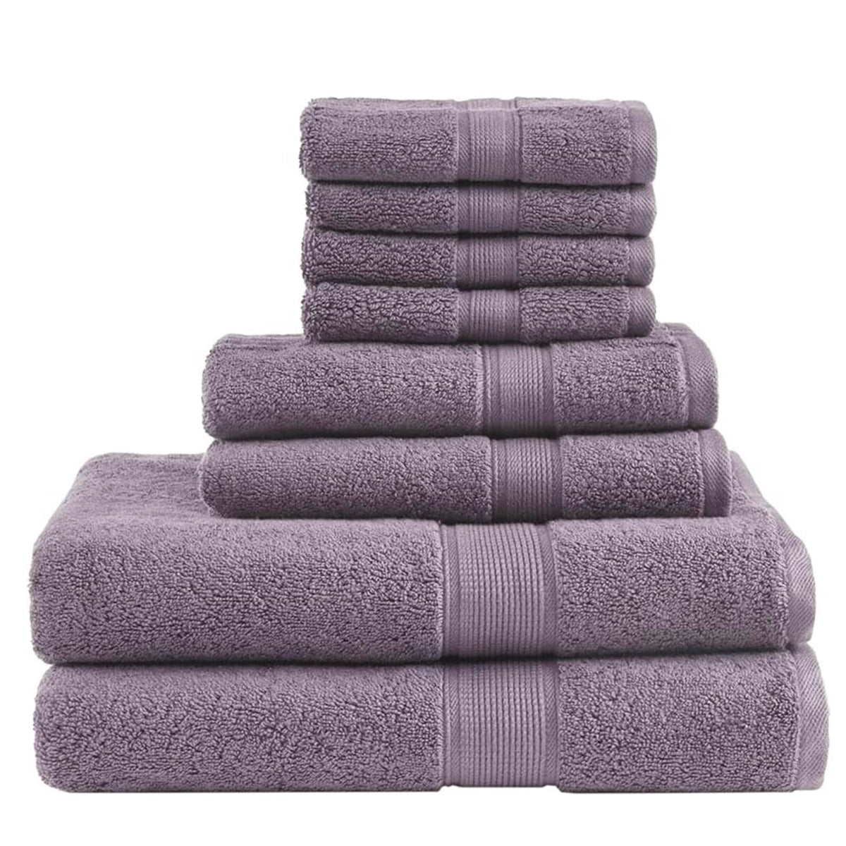 Madison Park Cotton Bath Sheet 2 Piece Oversized, 800GSM, 34" x 68" White