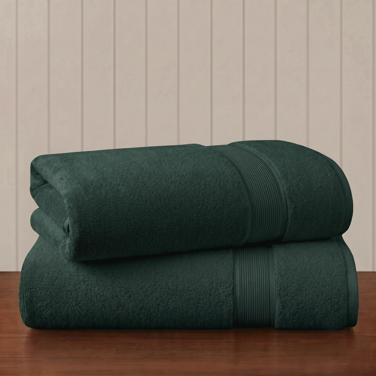 Madison Park Cotton Bath Sheet 2 Piece Oversized, 800GSM, 34" x 68" White