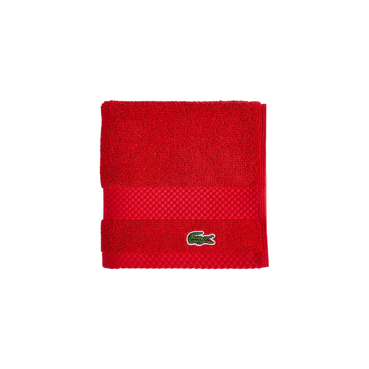 Lacoste Heritage 100% Supima Cotton Bath Towel 30" x 54", Aloe