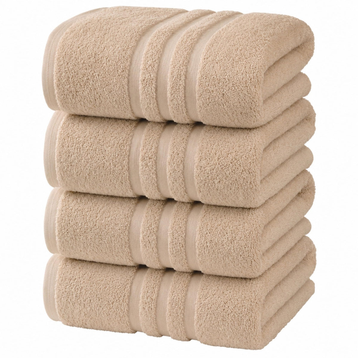 Velqora Large 100% Cotton Bath Towels 2 Pack, 30x60 in, Blue