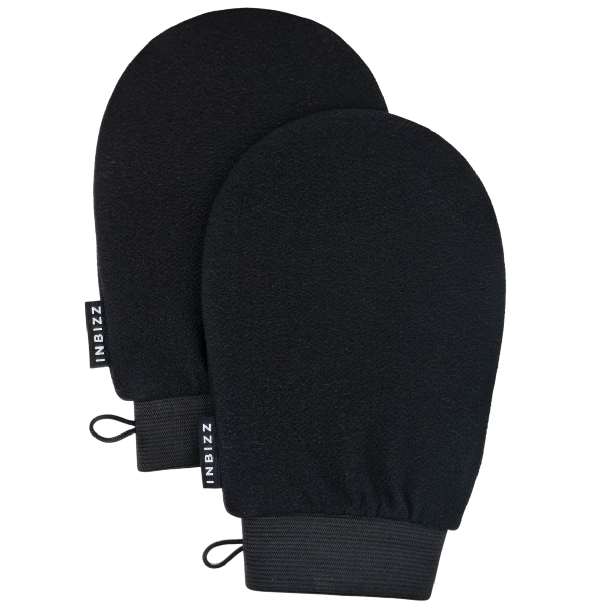 Premium Double Layer Exfoliating Bath Mitt, Silver Grey, 2PC