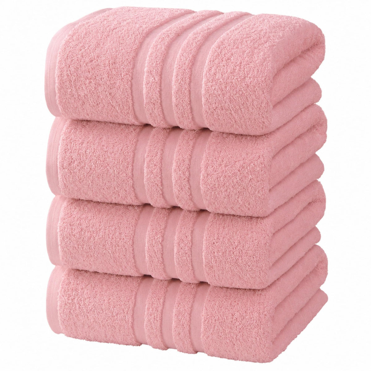 Velqora Large 100% Cotton Bath Towels 2 Pack, 30x60 in, Blue