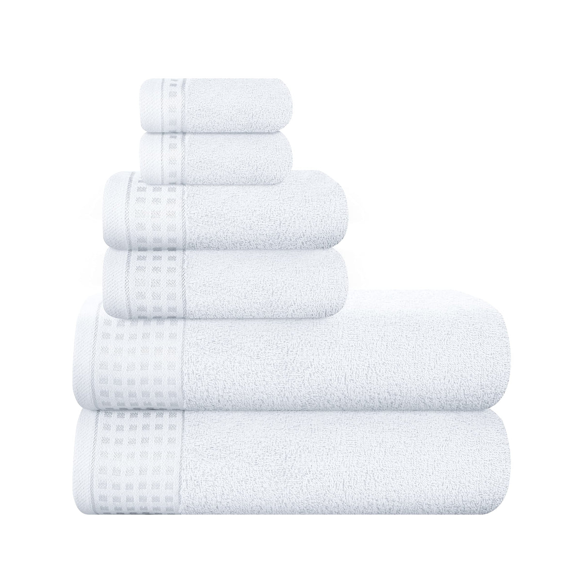 GLAMBURG 100% Cotton 2 Pack Oversized Bath Towel Set 28x55 Inches, Ultra Soft Highly Absorbant Compact Quickdry & Lightweight Large Bath Towels, Ideal for Gym Travel Camp Pool - Purple
