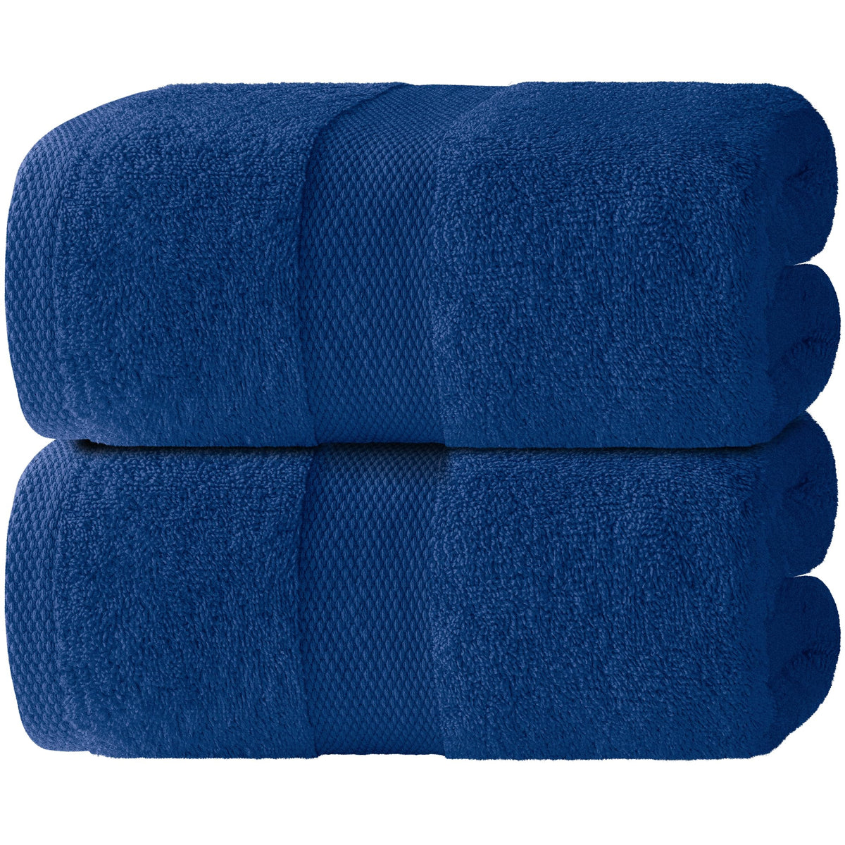 Wealuxe White Bath Sheets Extra Large - 35x70, 2 Pack, Soft and Absorbent