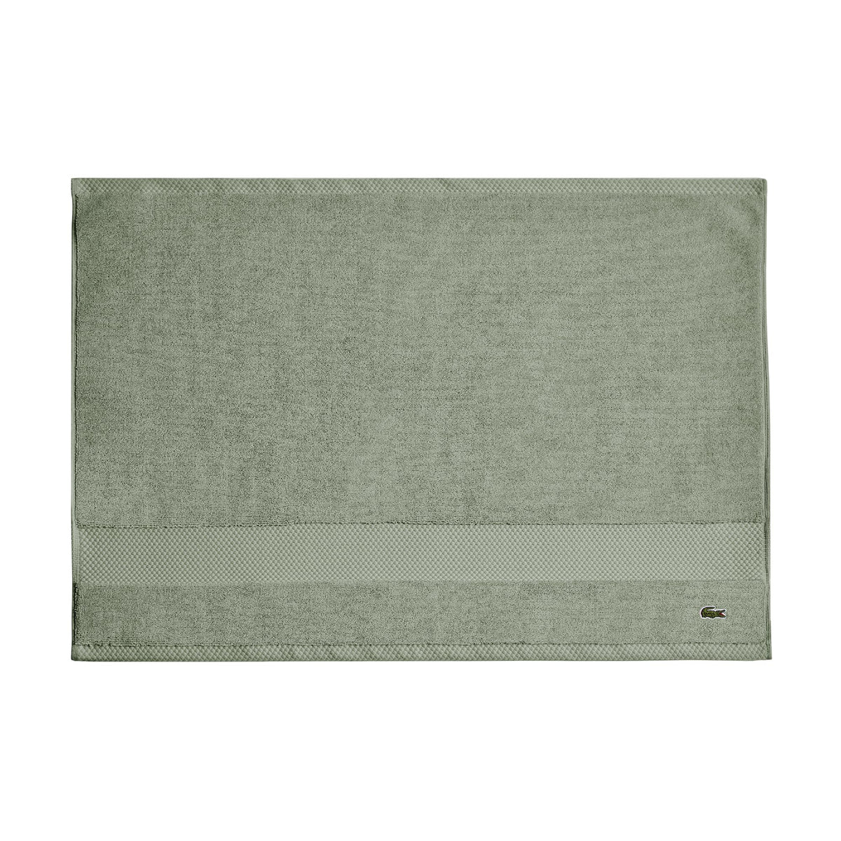 Lacoste Heritage 100% Supima Cotton Bath Towel 30" x 54", Aloe