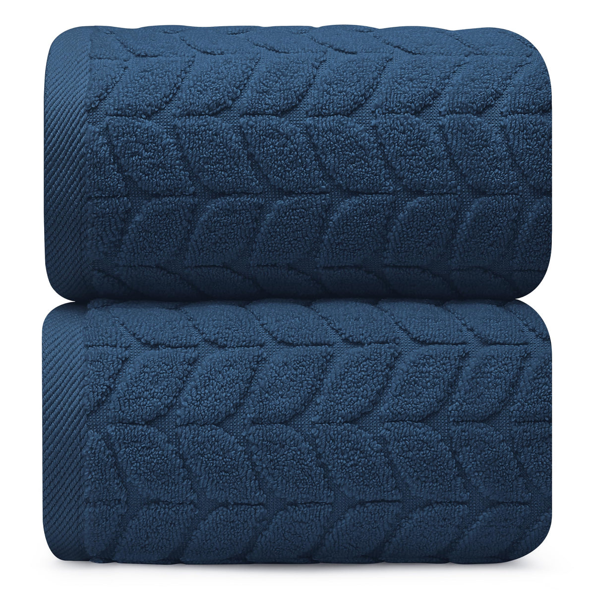 Luxury 100% Cotton Decorative Bath Towel Set, Ultra Soft - Eucalyptus Green