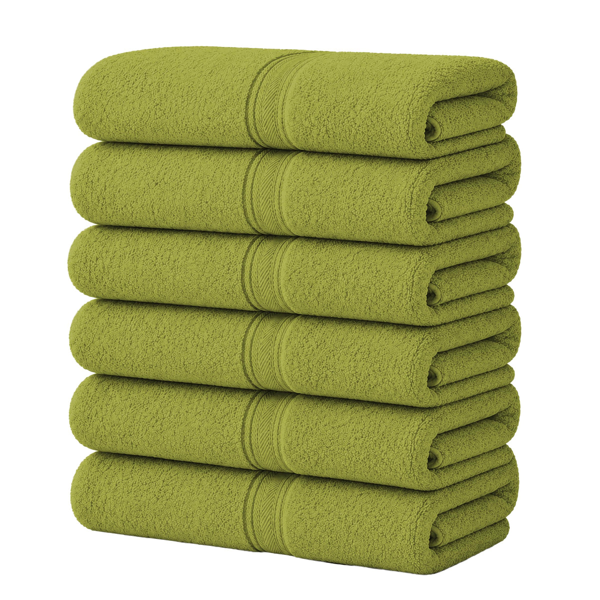 12 Pack White 100% Cotton Bath Towels, 20x40 Inches, Lightweight, Quick Drying, Commercial Grade, Gym, Salon, Spa & Hair