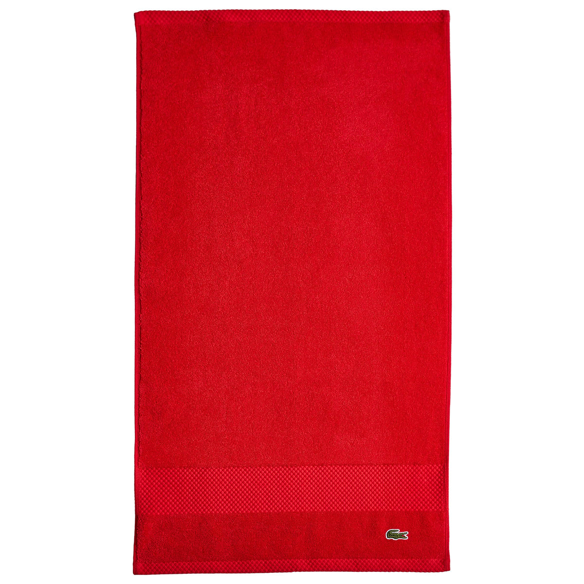 Lacoste Heritage 100% Supima Cotton Bath Towel 30" x 54", Aloe
