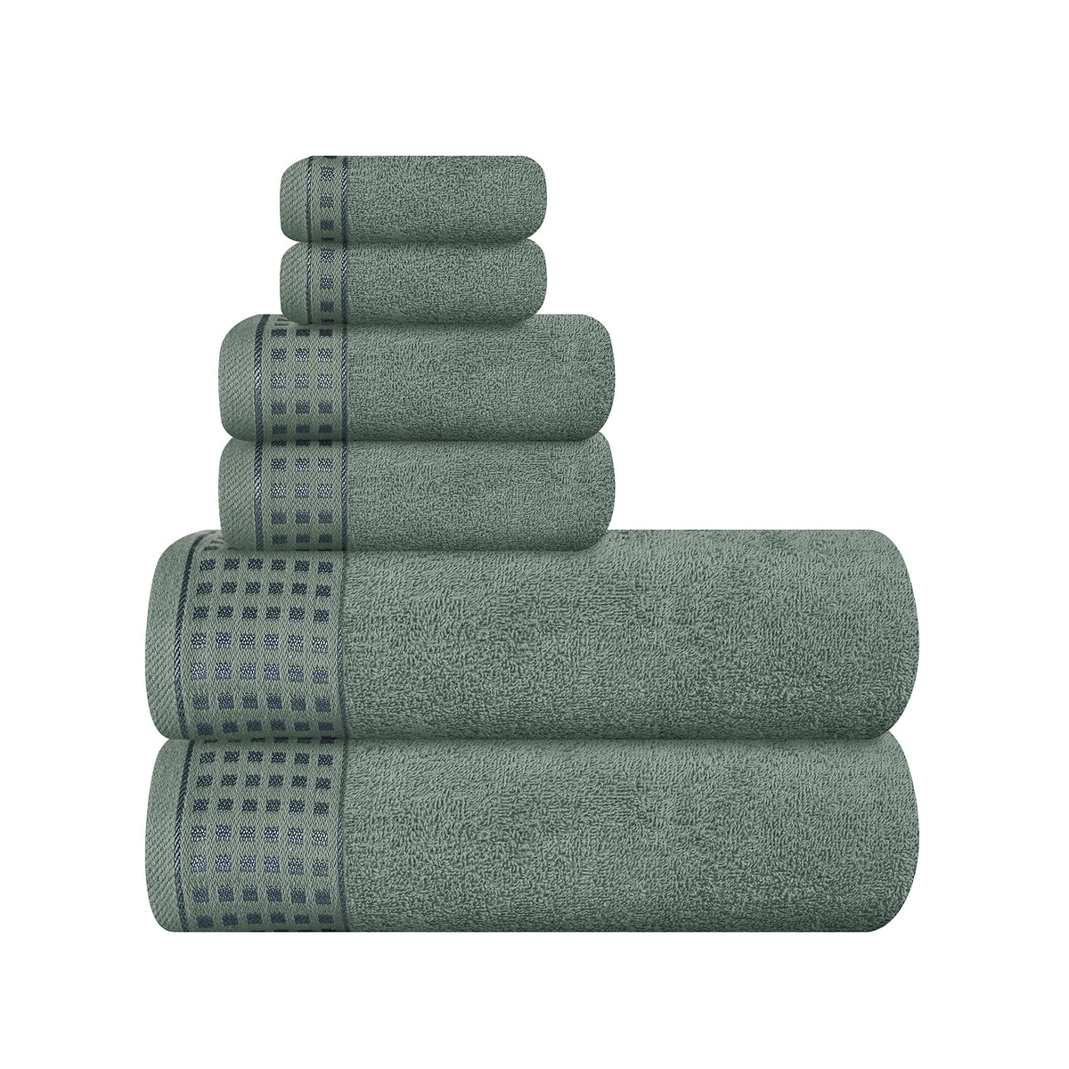 GLAMBURG 100% Cotton 2 Pack Oversized Bath Towel Set 28x55 Inches, Ultra Soft Highly Absorbant Compact Quickdry & Lightweight Large Bath Towels, Ideal for Gym Travel Camp Pool - Purple