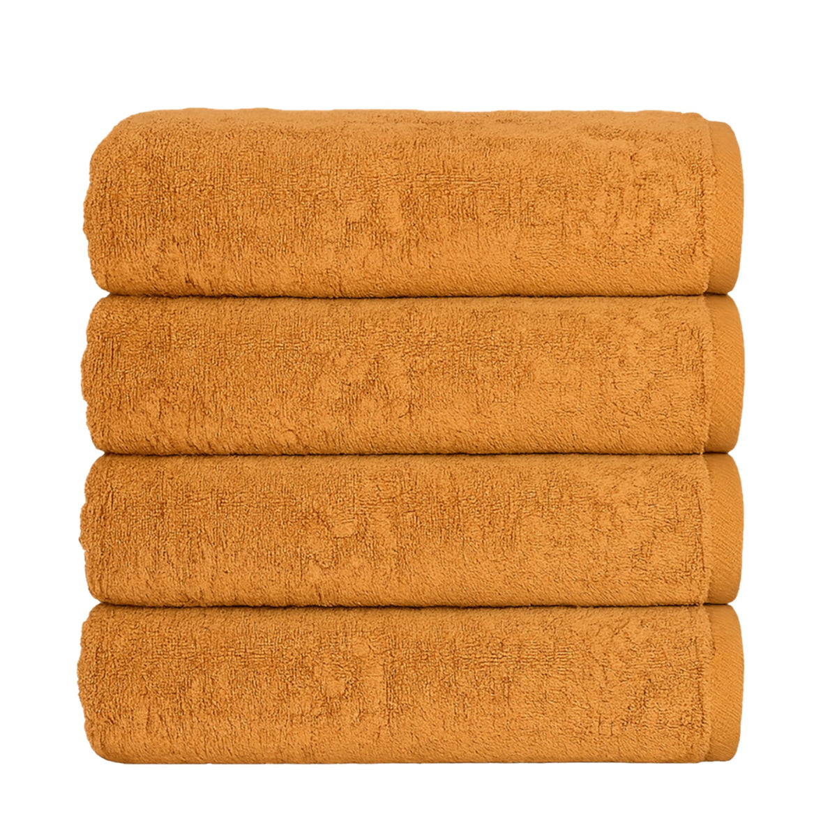 Soleil Fine Goods Luxurious 800 GSM 100% Cotton Bath Towel Set (4-Pack, 27x54) - Heavyweight & Ultra Absorbent, Plush Softness for Bathroom | Hotel & Spa Quality Luxury Towels- Blue Grey