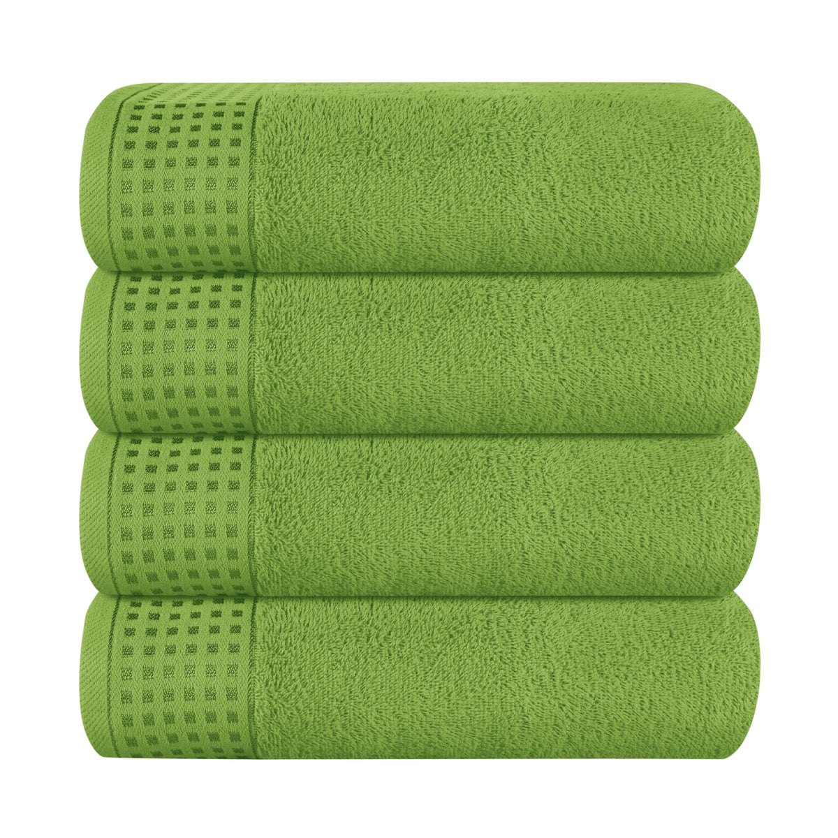 GLAMBURG 100% Cotton 2 Pack Oversized Bath Towel Set 28x55 Inches, Ultra Soft Highly Absorbant Compact Quickdry & Lightweight Large Bath Towels, Ideal for Gym Travel Camp Pool - Purple