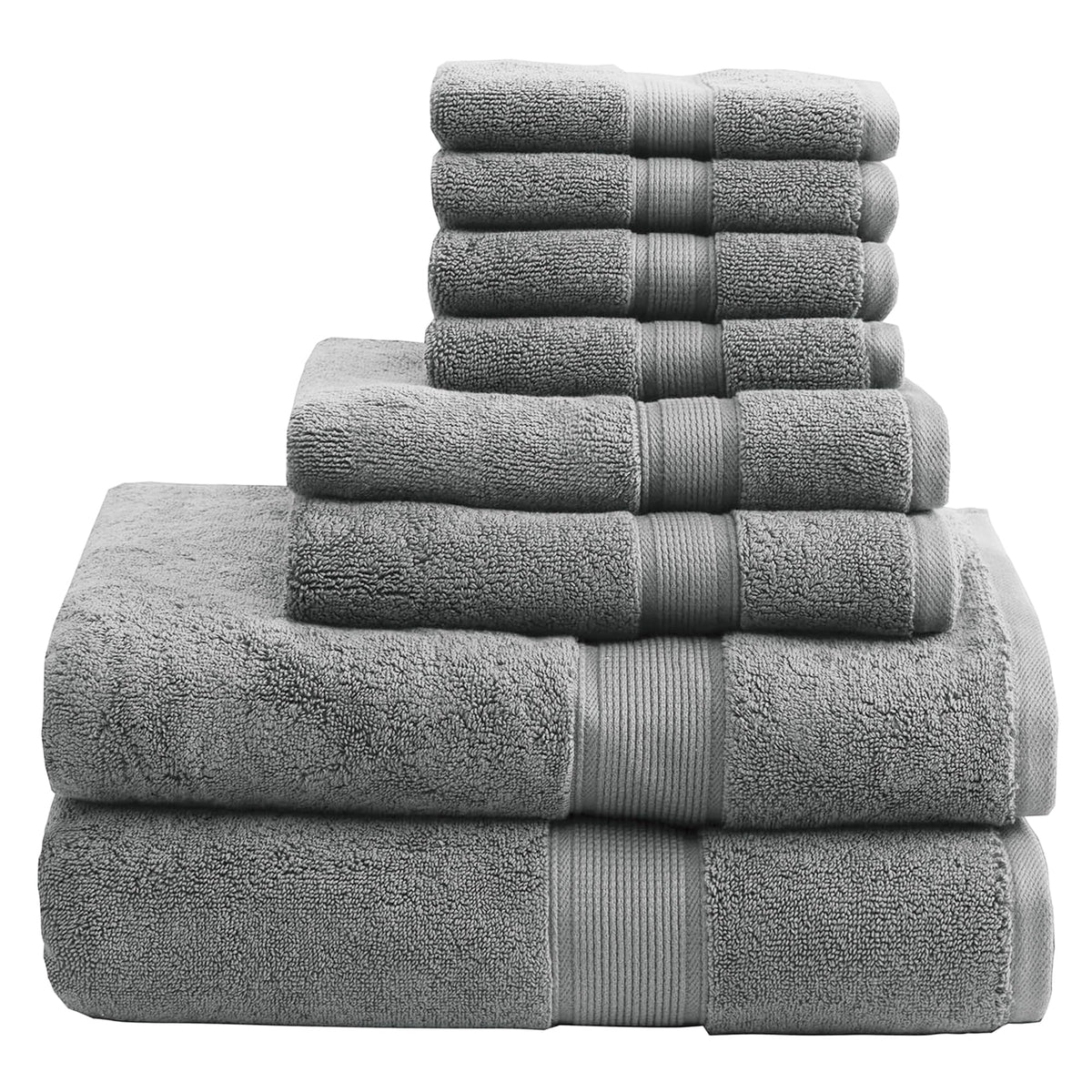 Madison Park Cotton Bath Sheet 2 Piece Oversized, 800GSM, 34" x 68" White