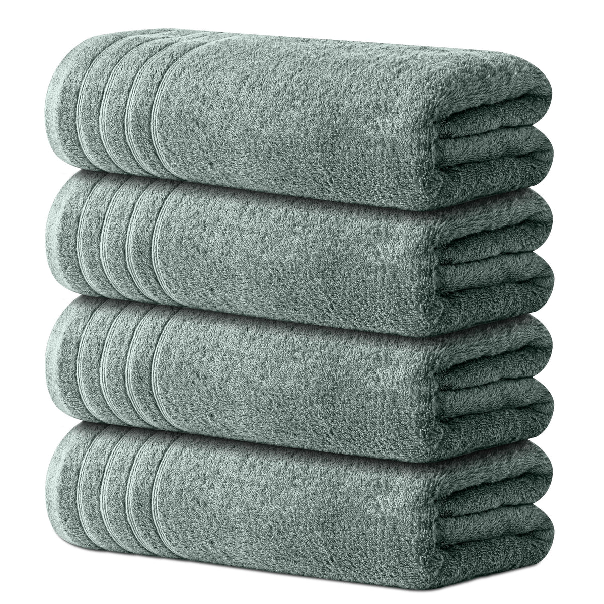 Avalon Towels Bath Towels Set of 4, Size 30 x 60 Inches